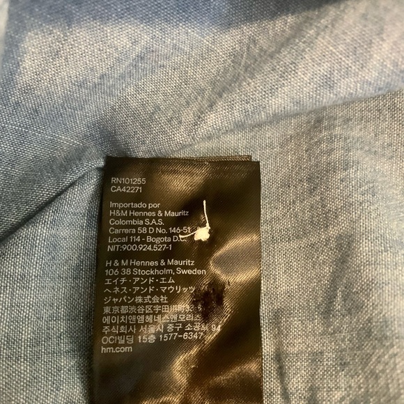 H&M L.O.G.G . Men’s Denim Long Sleeve Shirt
Size M - Picture 5 of 6